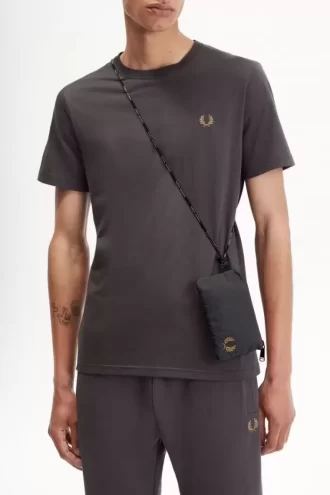 Crinkled Nylon Lanyard Men’s Bags