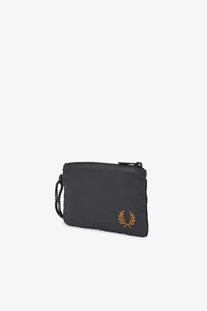 Crinkled Nylon Lanyard Men’s Bags