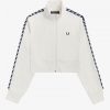 Cropped Taped Track Jackets