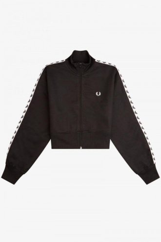 Cropped Taped Track Jackets