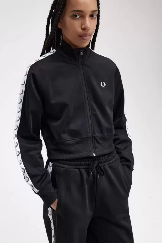 Cropped Taped Track Women’s Jackets