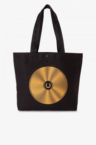 Disc Graphic Tote Bags