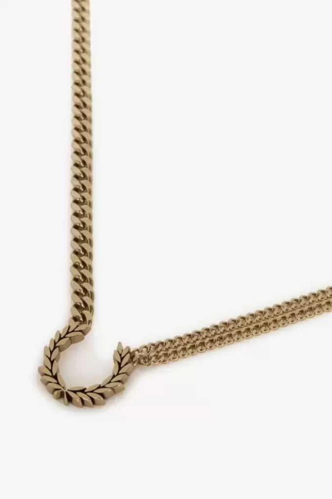 Double Chain Laurel Wreath Necklace Women’s Jewellery Double Chain Laurel Wreath Necklace Women’s Jewellery