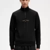 Double Graphic Half Zip Men’s Sweatshirts