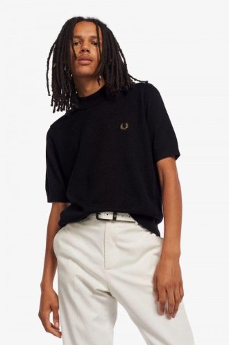 Double Trim Knitted T Shirts