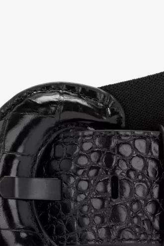 Elasticated Leather Women’s Belts Elasticated Leather Women’s Belts