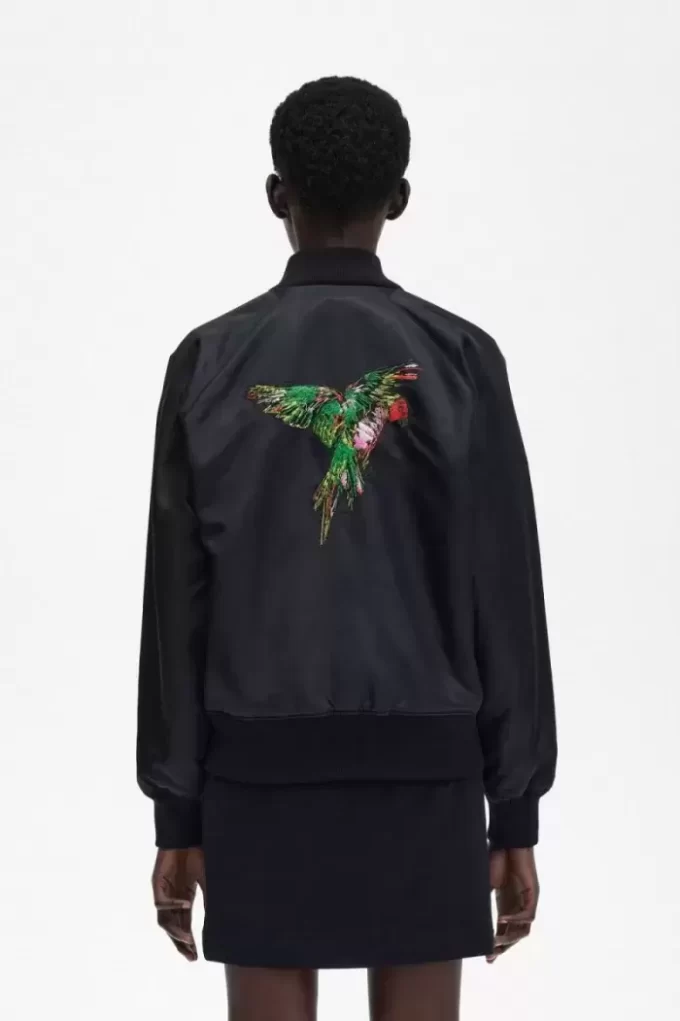 Embroidered Bomber Women’s Jackets