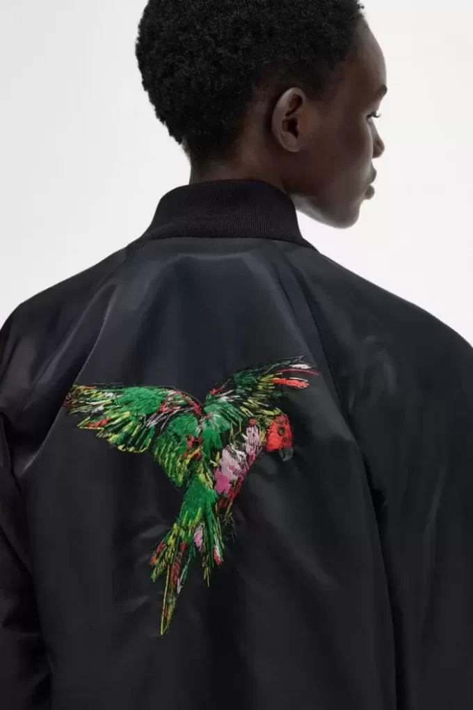 Embroidered Bomber Women’s Jackets