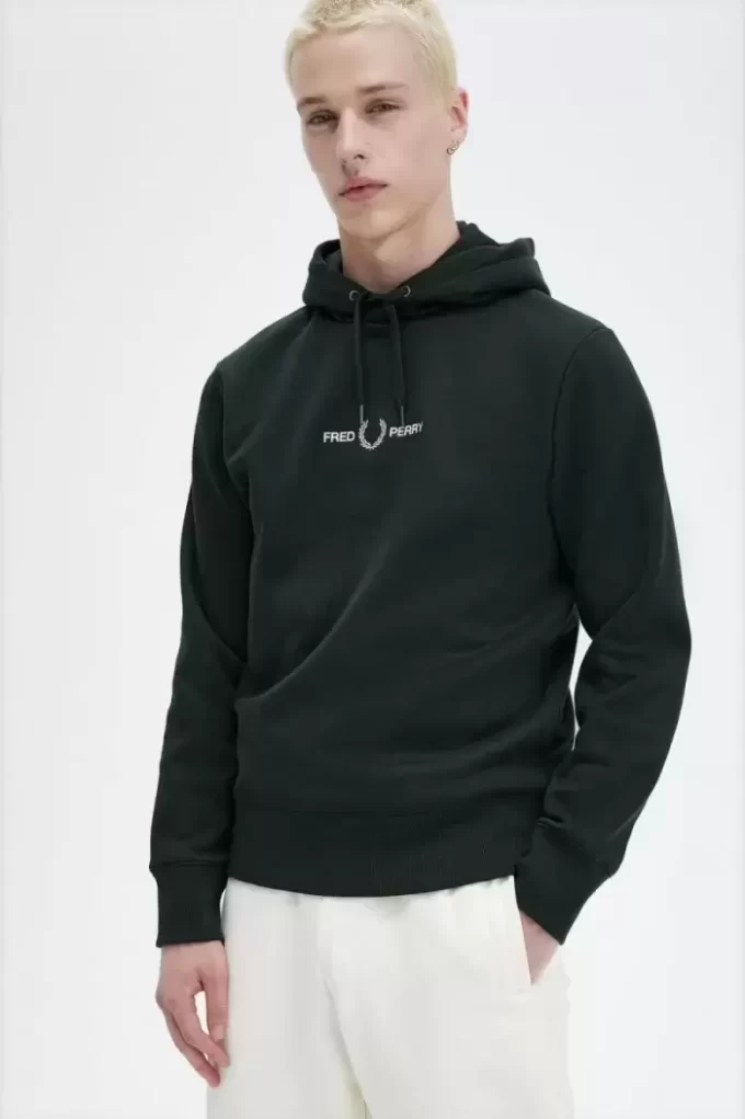 Embroidered Hooded Men’s Sweatshirts