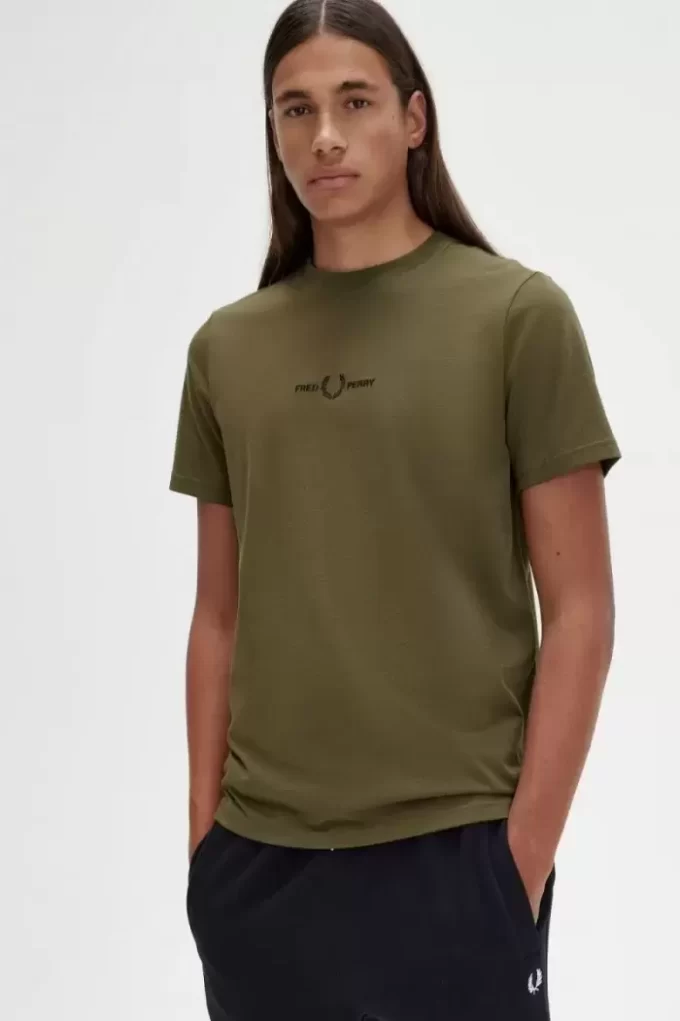 Embroidered Men’s T-Shirt Embroidered Men’s T-Shirt