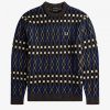 Fair Isle British Wool Jumper Knitwear
