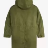 Faux Fur Lined Men’s Parka Parka