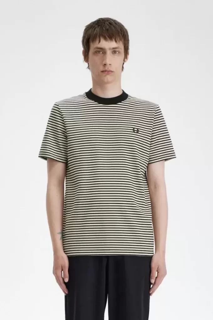 Fine Stripe Heavyweight Men’s T-Shirt Fine Stripe Heavyweight Men’s T-Shirt