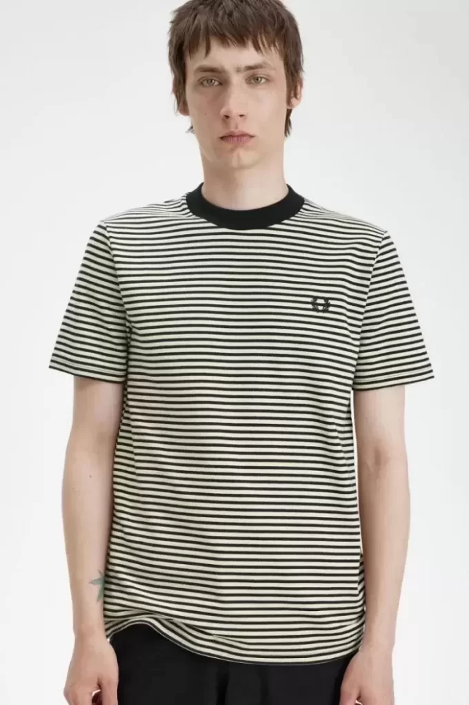 Fine Stripe Heavyweight Men’s T-Shirt Fine Stripe Heavyweight Men’s T-Shirt