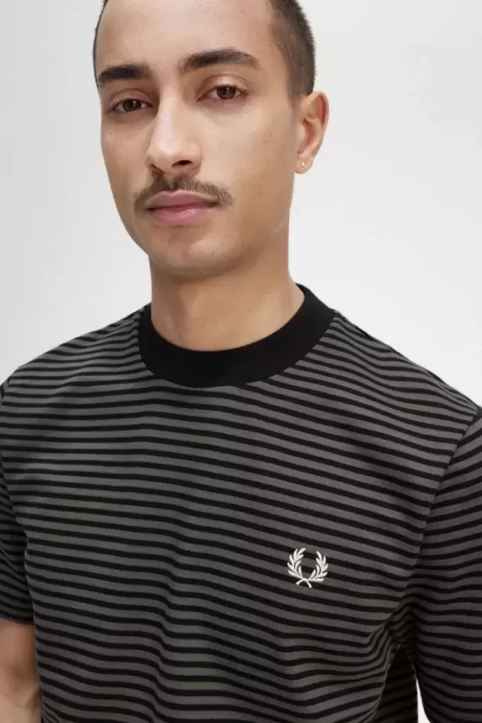 Fine Stripe Heavyweight Men’s T-Shirt