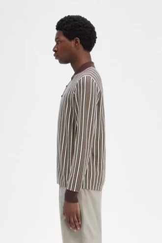 Fine Stripe Knitted Men’s Shirt