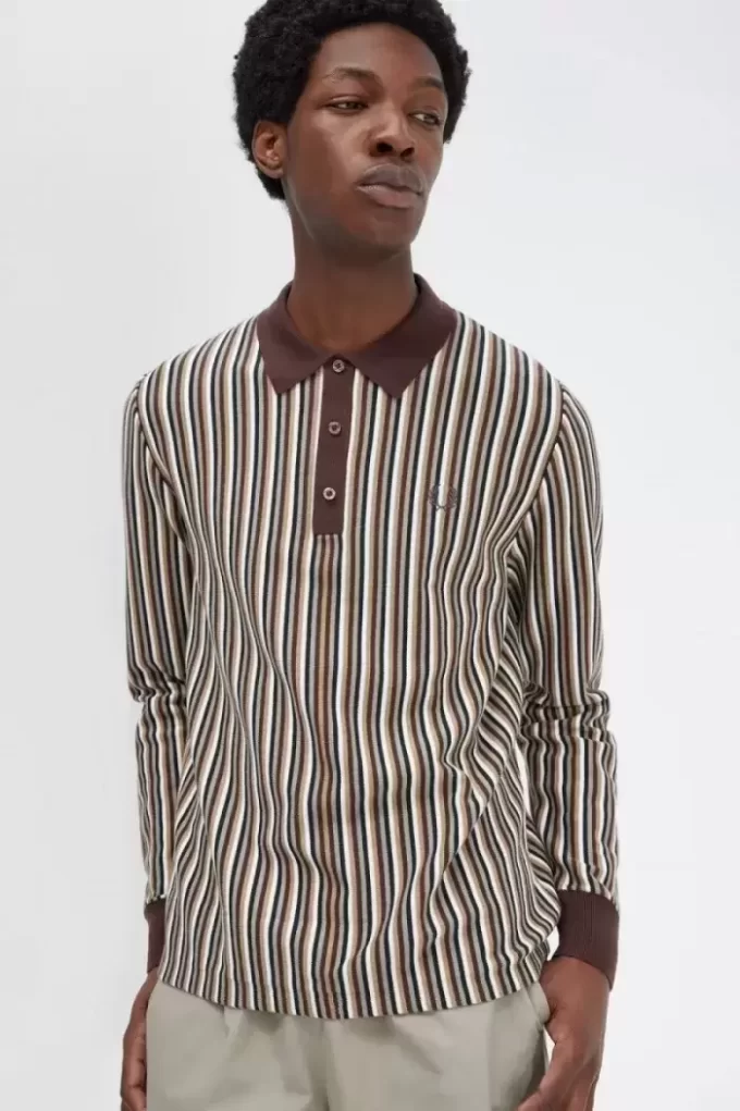 Fine Stripe Knitted Men’s Shirt