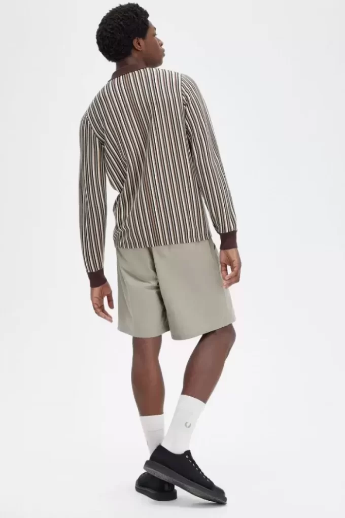 Fine Stripe Knitted Men’s Shirt