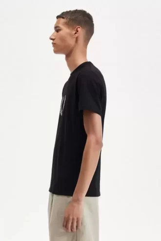 Flocked Laurel Wreath Men’s T-Shirt