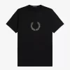 Flocked Laurel Wreath Men’s T-Shirt