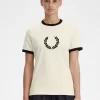 Flocked Laurel Wreath Women’s T-Shirt