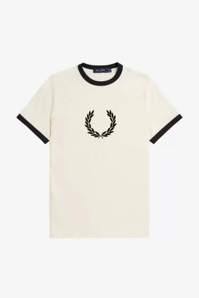 Flocked Laurel Wreath Women’s T-Shirt
