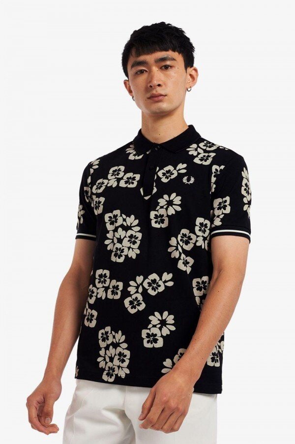 Floral Print Polo Shirts Floral Print Polo Shirts