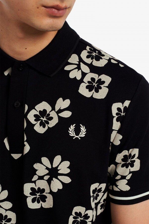Floral Print Polo Shirts Floral Print Polo Shirts