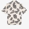 Floral Print Revere Collar Shirts