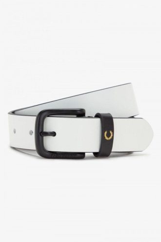 Fred Perry Matt Leather Belts