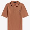 Fred Perry Ribbed Polo Shirts