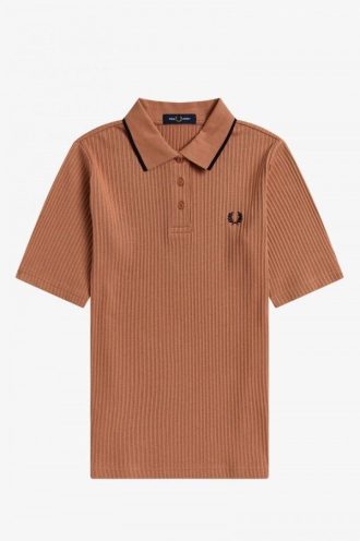Fred Perry Ribbed Polo Shirts