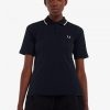 Fred Perry Ribbed Polo Shirts
