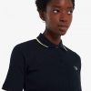 Fred Perry Ribbed Polo Shirts