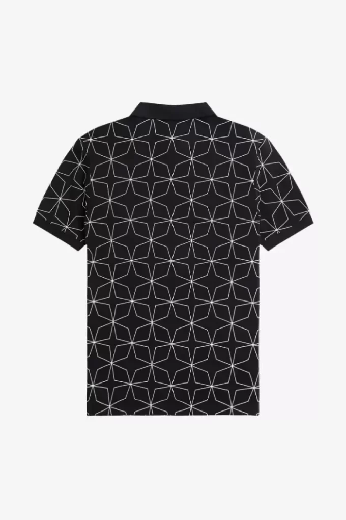 Geometric Men’s Polo Shirt