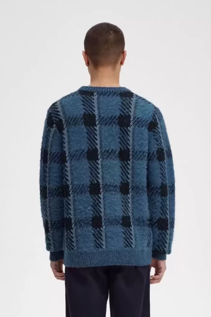 Glitch Tartan Men’s Jumper