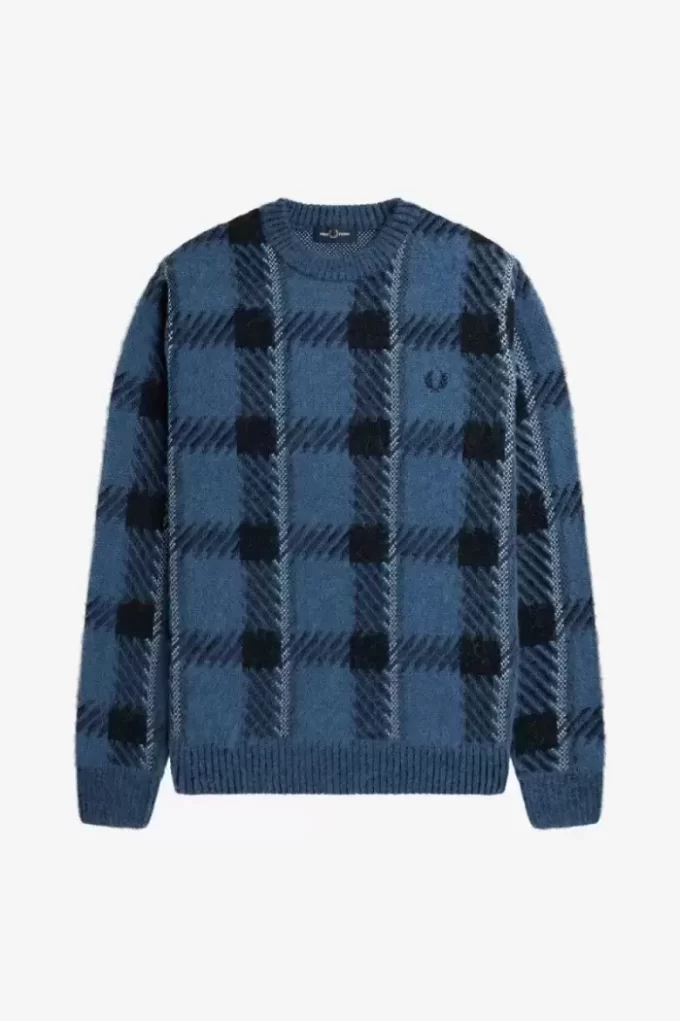Glitch Tartan Men’s Jumper