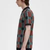 Glitch Tartan Men’s Polo Shirt