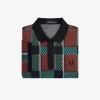 Glitch Tartan Men’s Polo Shirt
