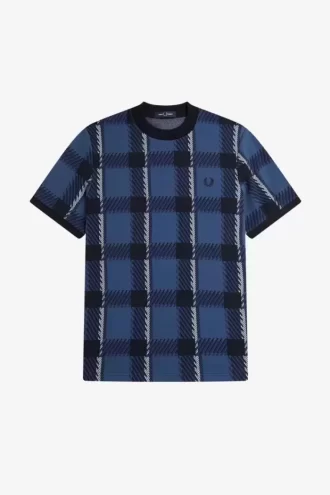 Glitch Tartan Men’s T-Shirt