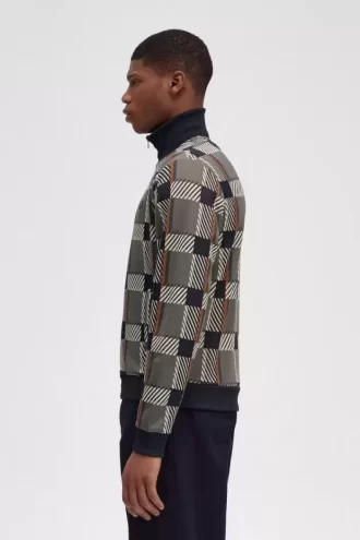 Glitch Tartan Men’s Track Jackets