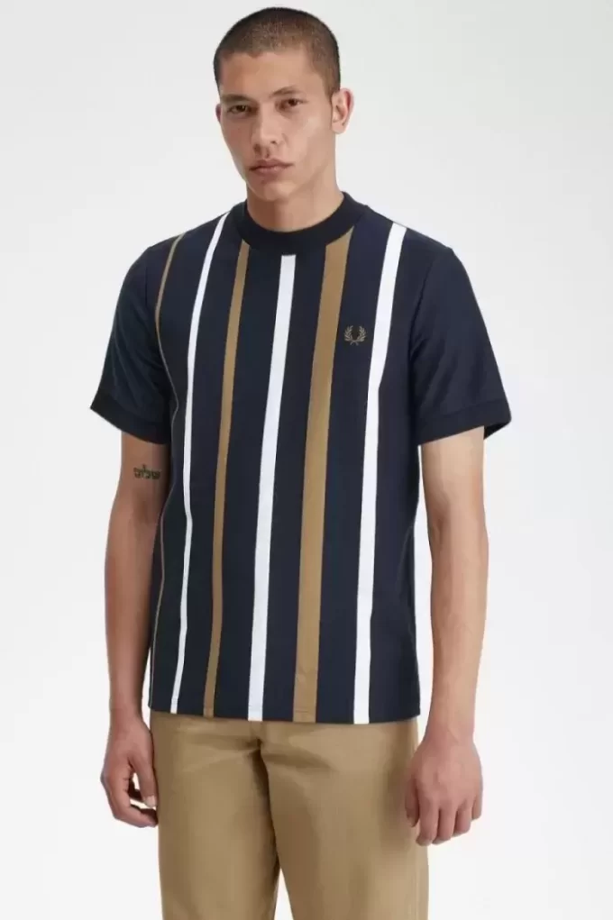 Gradient Stripe Men’s T-Shirt