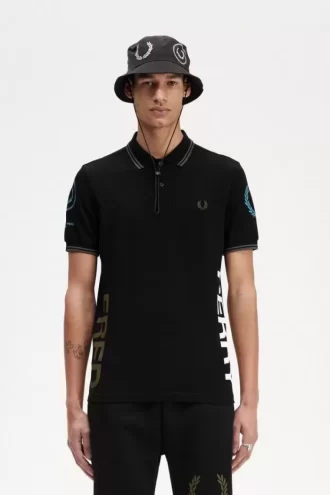 Graphic Branded Men’s Polo Shirt