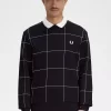 Grid Detail Men’s Sweatshirts
