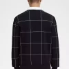Grid Detail Men’s Sweatshirts
