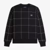 Grid Detail Men’s Sweatshirts