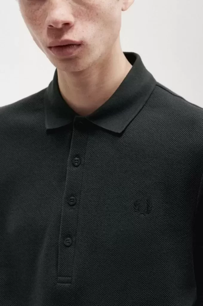 Honeycomb Cotton Men’s Polo Shirt