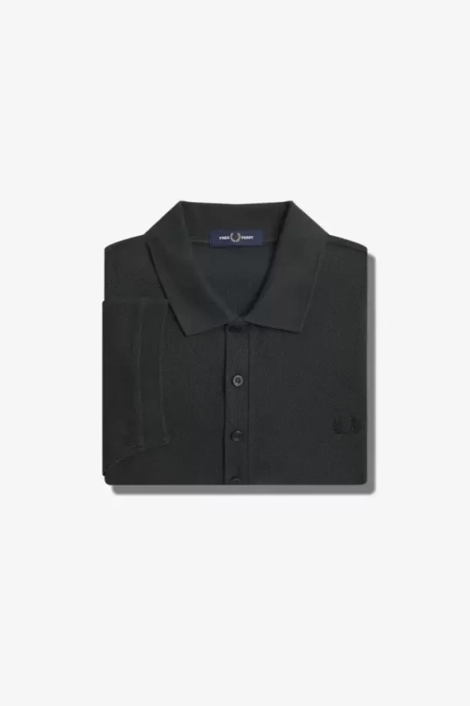 Honeycomb Cotton Men’s Polo Shirt