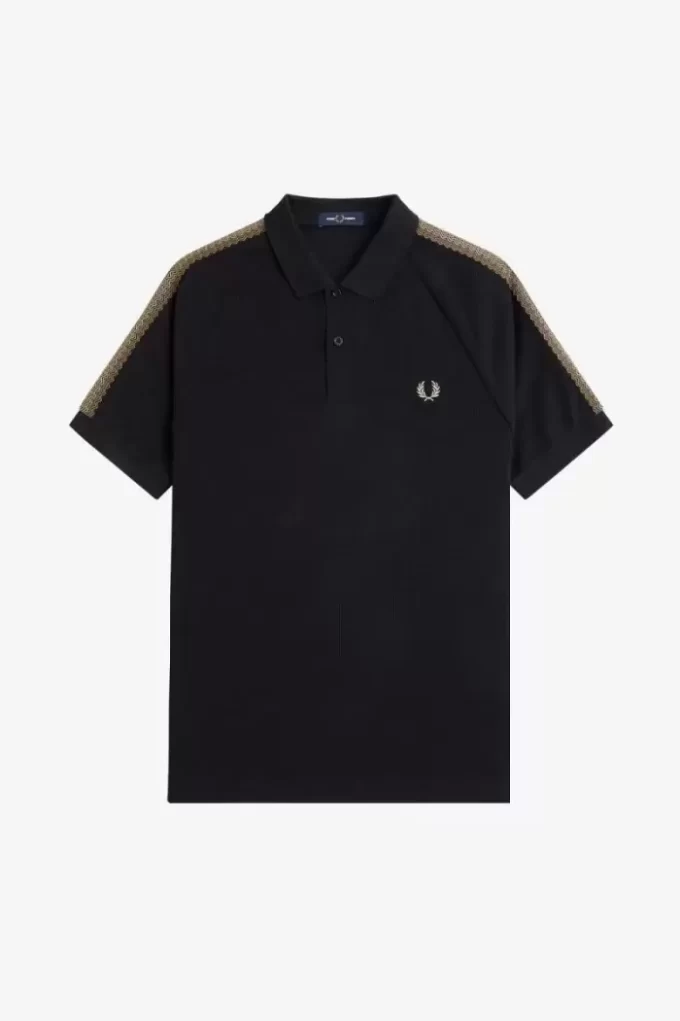 Honeycomb Taped Men’s Polo Shirt