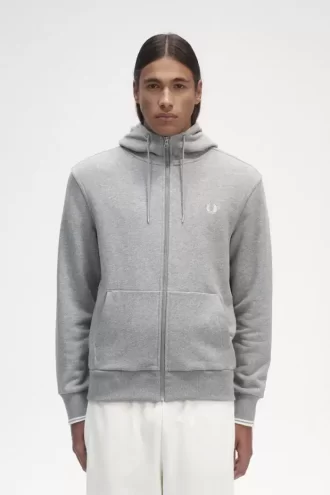 Hooded Zip Through Men’s Sweatshirts